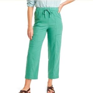 Women's High-Rise Pull-Ons Baggy Pants Sz Small